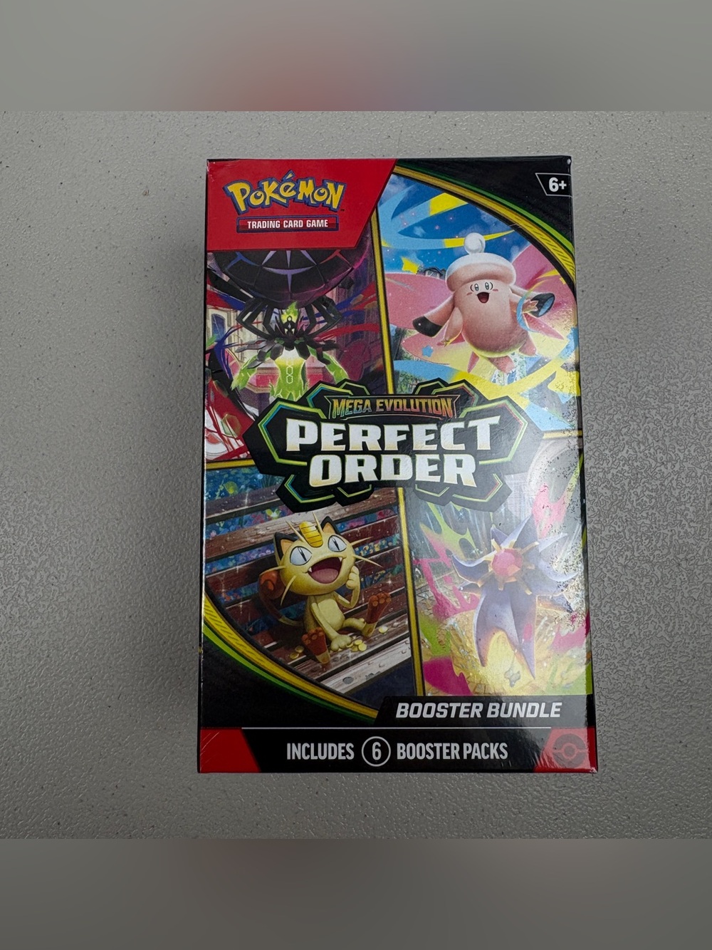 Pokémon TCG Mega Evolution Perfect Order Booster Box Bundle 6 Packs English 2026